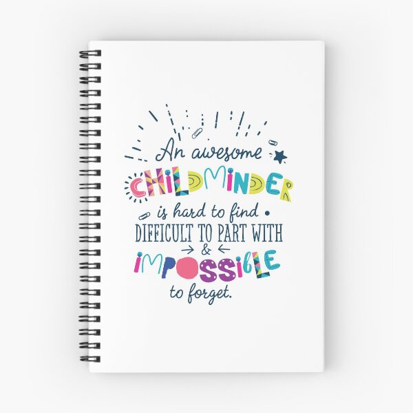 Item preview, An Awesome Childminder Gift Idea - Impossible to forget designed and sold by betternotes.