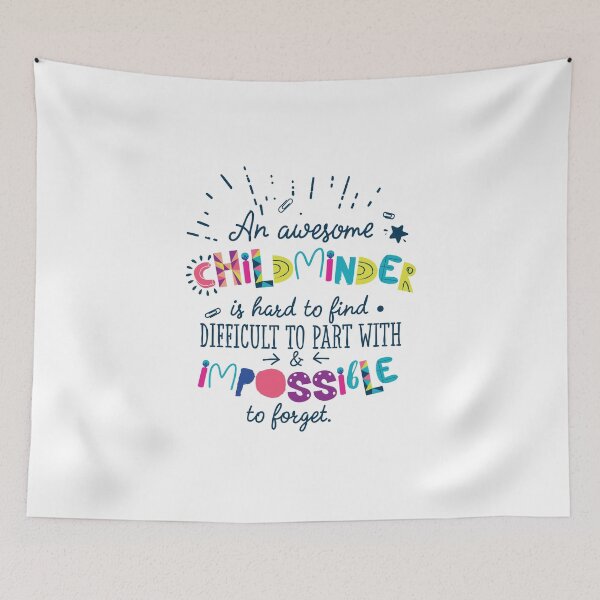 Item preview, An Awesome Childminder Gift Idea - Impossible to forget designed and sold by betternotes.