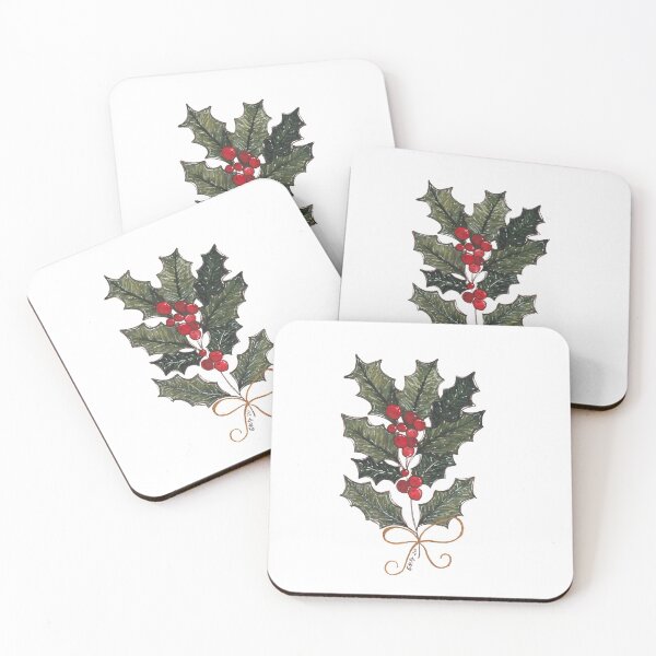 Item preview, Festive Holly designed and sold by LittleBeanCo.