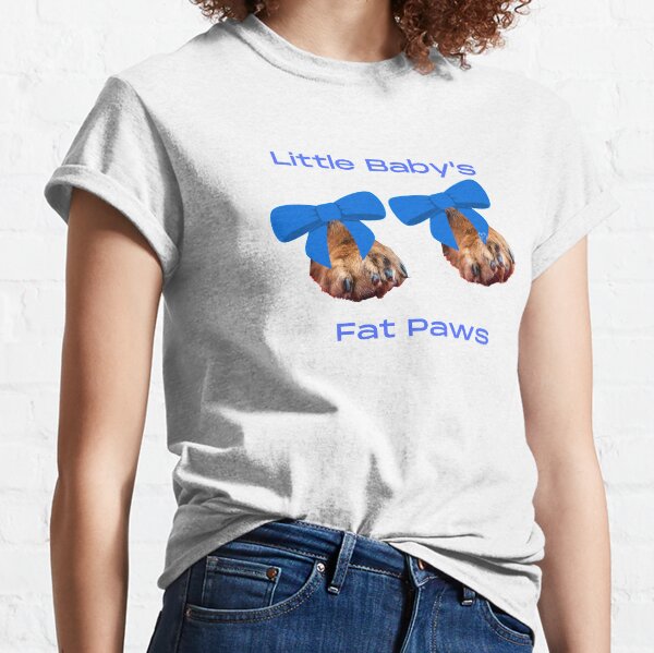 Little Baby's Fat Paws-Dachshund Classic T-Shirt