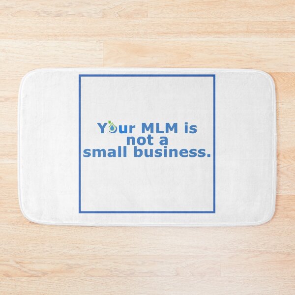 Item preview, Your MLM Is Not A Small Business Sticker designed and sold by demobacreative.