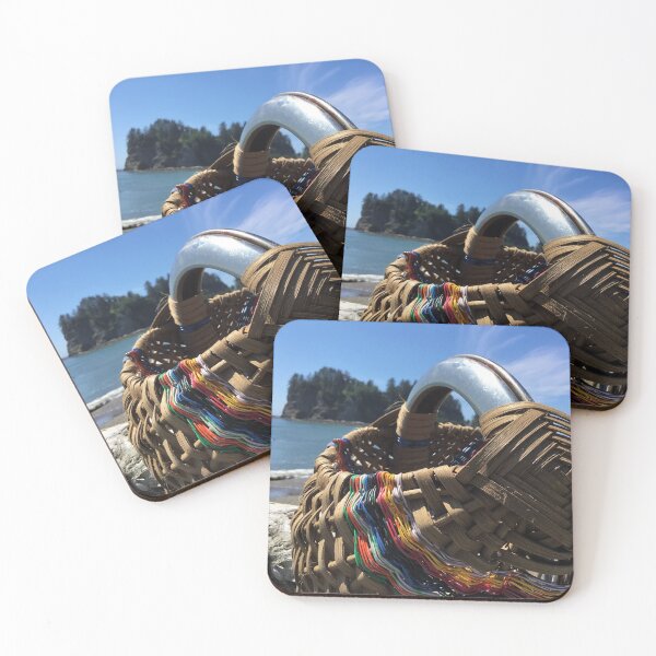 Item preview, Basket and Pacific Ocean designed and sold by WeepingGrove.