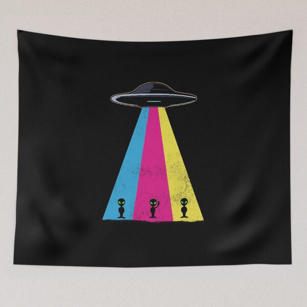 Artikelvorschau, Aliens & Ufo I Raumschiff mit Alien I Space Fun entworfen und verkauft von ChrisFeil.