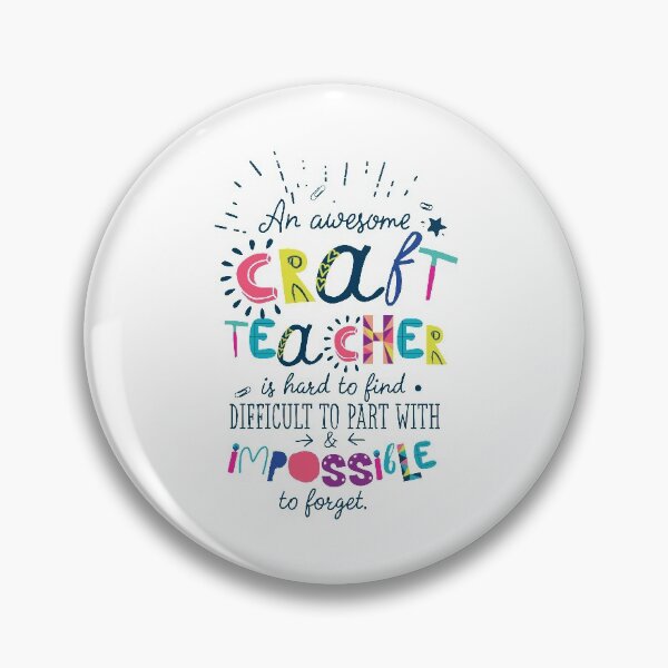 Artikelvorschau, An Awesome Craft Teacher Gift Idea - Impossible to forget entworfen und verkauft von betternotes.