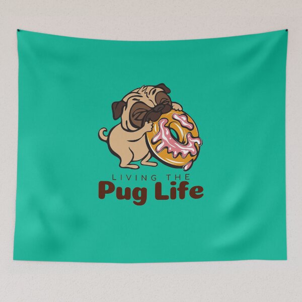Item preview, Living The Pug Life Gift designed and sold by Checivinicius.