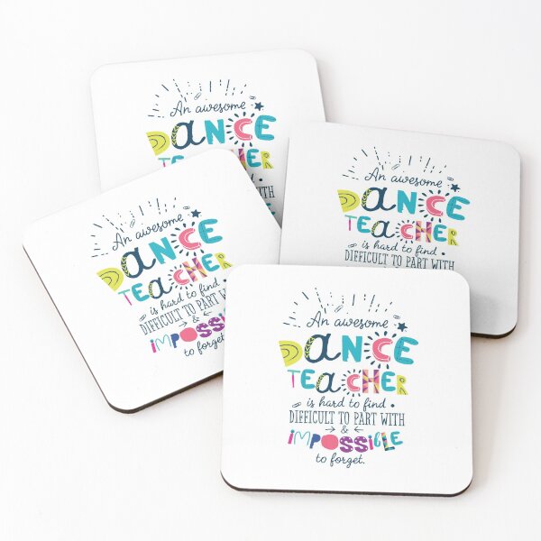 Dance Teacher Coasters for Sale Redbubble