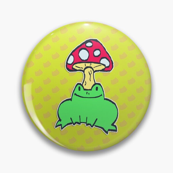 Item preview, Mushroom Froggy (Funny Frogs) designed and sold by HeyMilkMann.