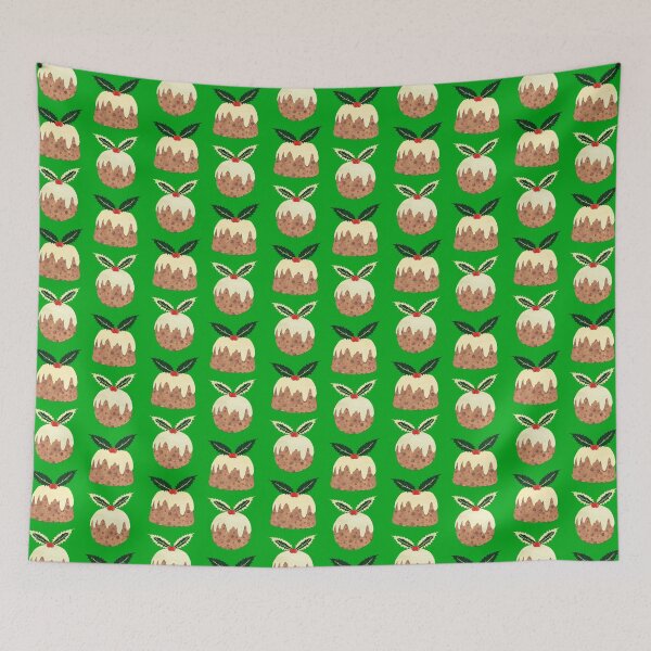 Item preview, Christmas Puds (Green) designed and sold by Ben Doney.