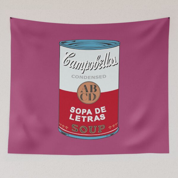 Item preview, Sopas brasileñas de Andy Warhol - Sopa de Letras designed and sold by Groenendijk.