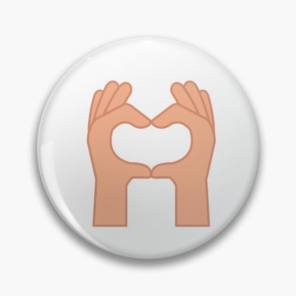 Item preview, Emoji Heart Hands designed and sold by Walk-It-Off.