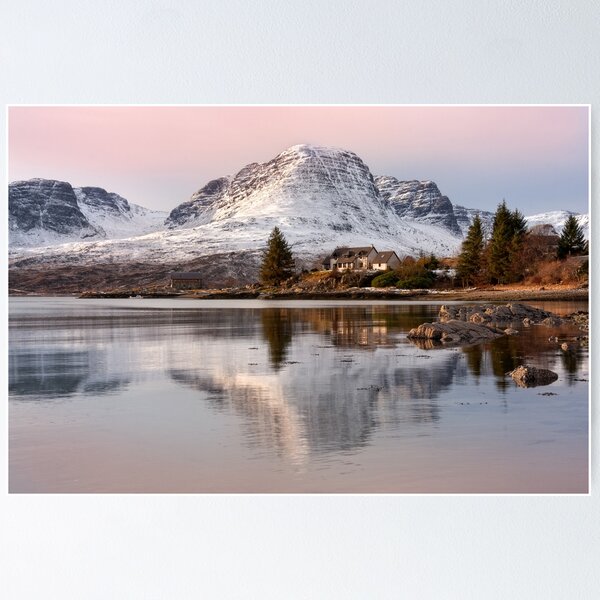 Item preview, Applecross Hills in Winter from Ardarroch Scotland designed and sold by PhotosEcosse.