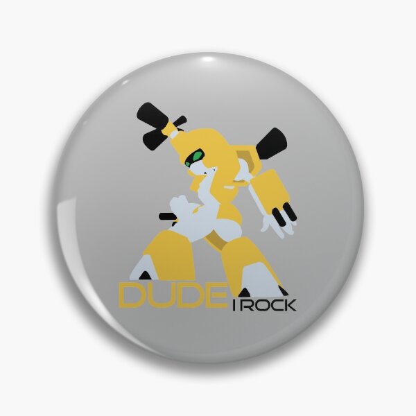 Item preview, Dude I Rock (medabots) designed and sold by innergeekdesign.