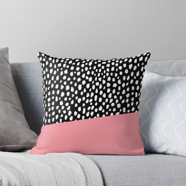Item preview, Handmade Polka Dot Brush Spots with Pink Stripe designed and sold by Design Minds Boutique.