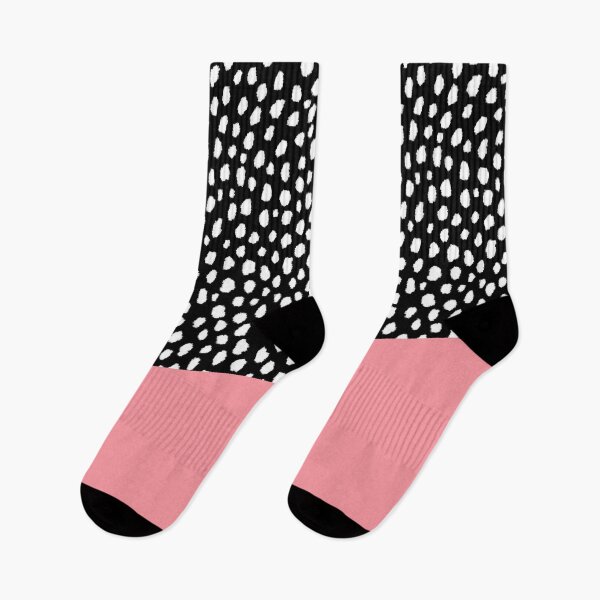 Item preview, Handmade Polka Dot Brush Spots with Pink Stripe designed and sold by Design Minds Boutique.