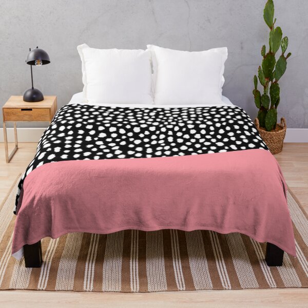 Item preview, Handmade Polka Dot Brush Spots with Pink Stripe designed and sold by Design Minds Boutique.