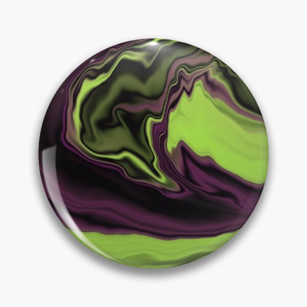 Item preview, Digital Paint Pour Purple Green Spill designed and sold by SkinnyLizard.