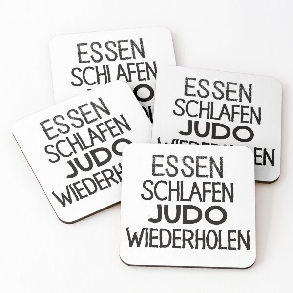 Item preview, Essen Schlafen Judo Wiederholen designed and sold by ReluctantChickn.