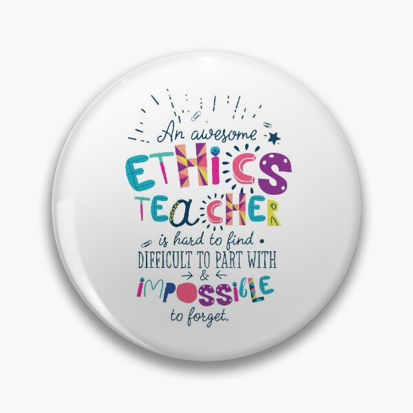 Item preview, An Awesome Ethics Teacher Gift Idea - Impossible to forget designed and sold by betternotes.