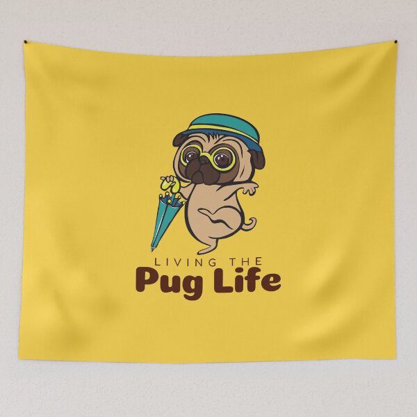 Item preview, Living The Pug Life Gift designed and sold by Checivinicius.