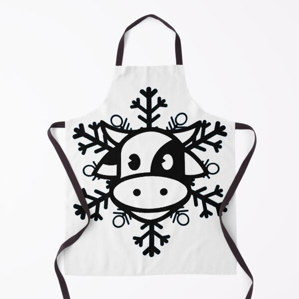 Item preview, Black CowFlake designed and sold by RhondaVarner.