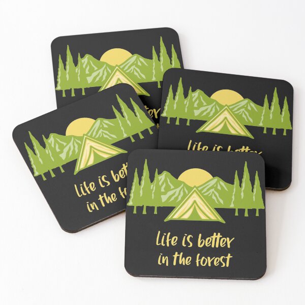 Item preview, Life is better in the forest designed and sold by OurBlairWorld.