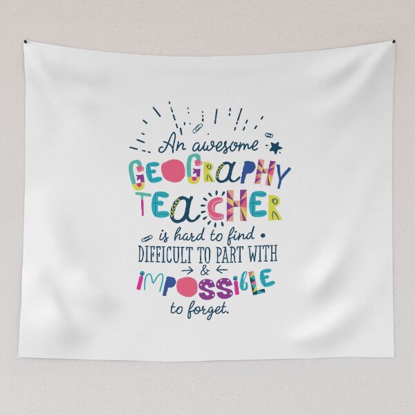 Item preview, An Awesome Geography Teacher Gift Idea - Impossible to forget designed and sold by betternotes.