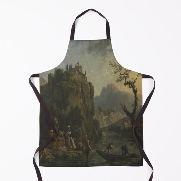 Item preview, Bjerglandskab Med En Flod-Claude-Joseph Vernet designed and sold by LexBauer.