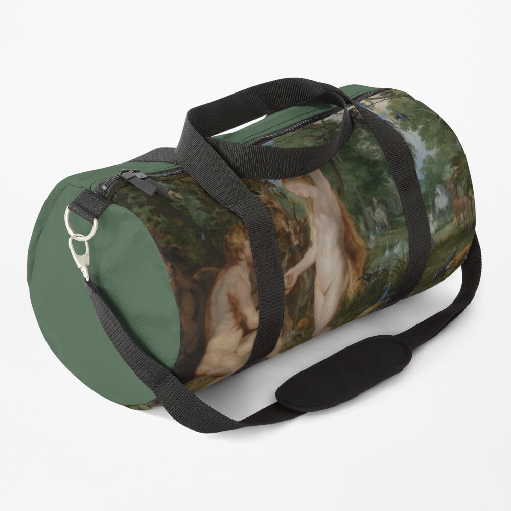 The Garden of Eden with the Fall of Man Duffle Bag