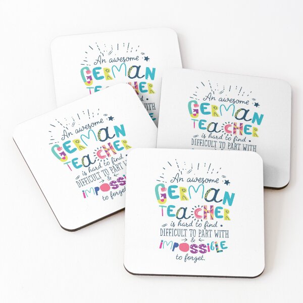 Item preview, An Awesome German Teacher Gift Idea - Impossible to forget designed and sold by betternotes.