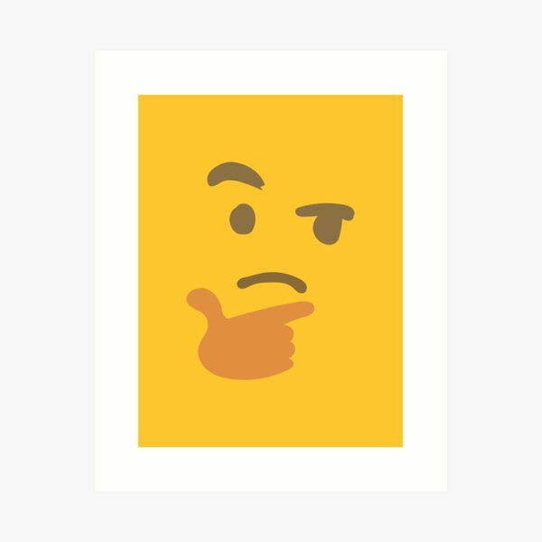 Thinking Face Emoji iPhone 7 Case by Modern Art - Fine Art America