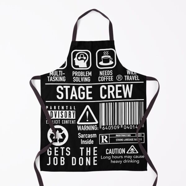 Item preview, Super Funny Stage Crew - Backstage Tech Week Theatre designed and sold by JukeLox.