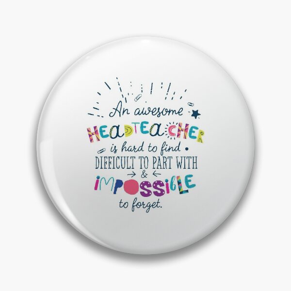 Artikelvorschau, An Awesome Headteacher Gift Idea - Impossible to forget entworfen und verkauft von betternotes.