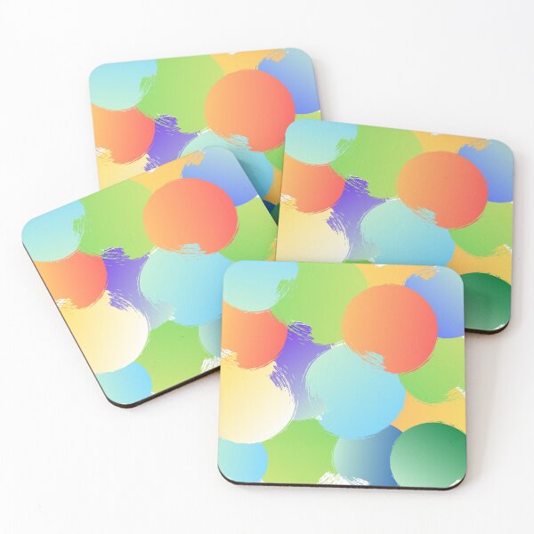 Item preview, Colourfull circles pattern designed and sold by BlascoShop.