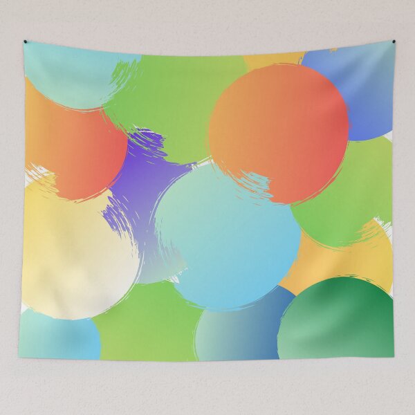 Item preview, Colourfull circles pattern designed and sold by BlascoShop.