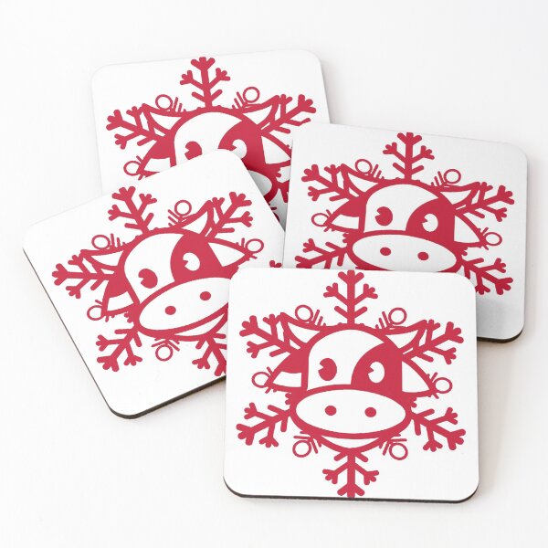 Item preview, Red CowFlake designed and sold by RhondaVarner.