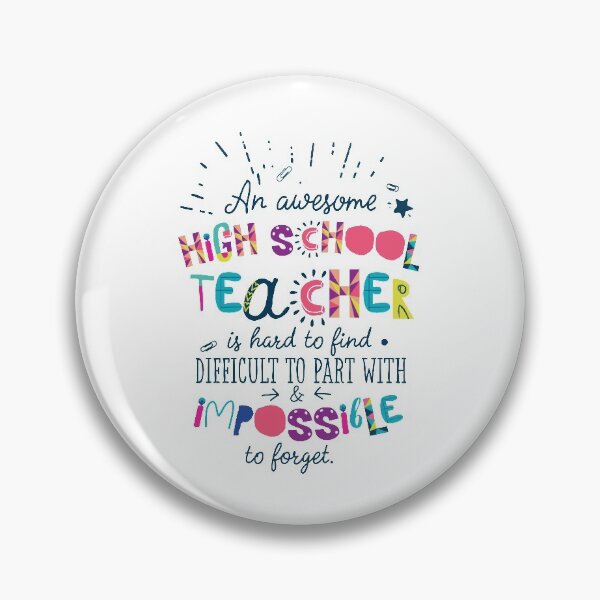 Artikelvorschau, An Awesome High School Teacher Gift Idea - Impossible to forget entworfen und verkauft von betternotes.