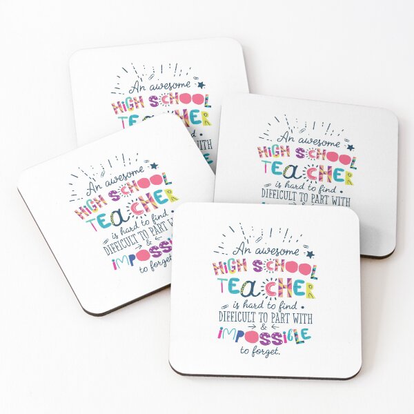 Aperçu de l'œuvre An Awesome High School Teacher Gift Idea - Impossible to forget créée et vendue par betternotes.