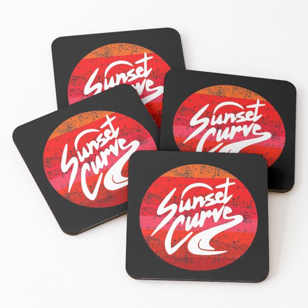 Item preview, Sunset Curve Julie and The Phantoms  logo designed and sold by PG Illustration.