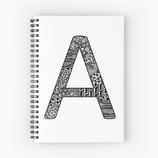 Item preview, Zentangle Initial A designed and sold by sydasmith13.