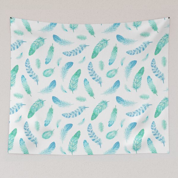Item preview, Watercolor Feathers designed and sold by nadyanadya.