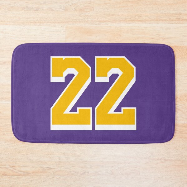 Item preview, 22 Yellow Number Twenty-two Purple Basketball Jersey designed and sold by elhefe.