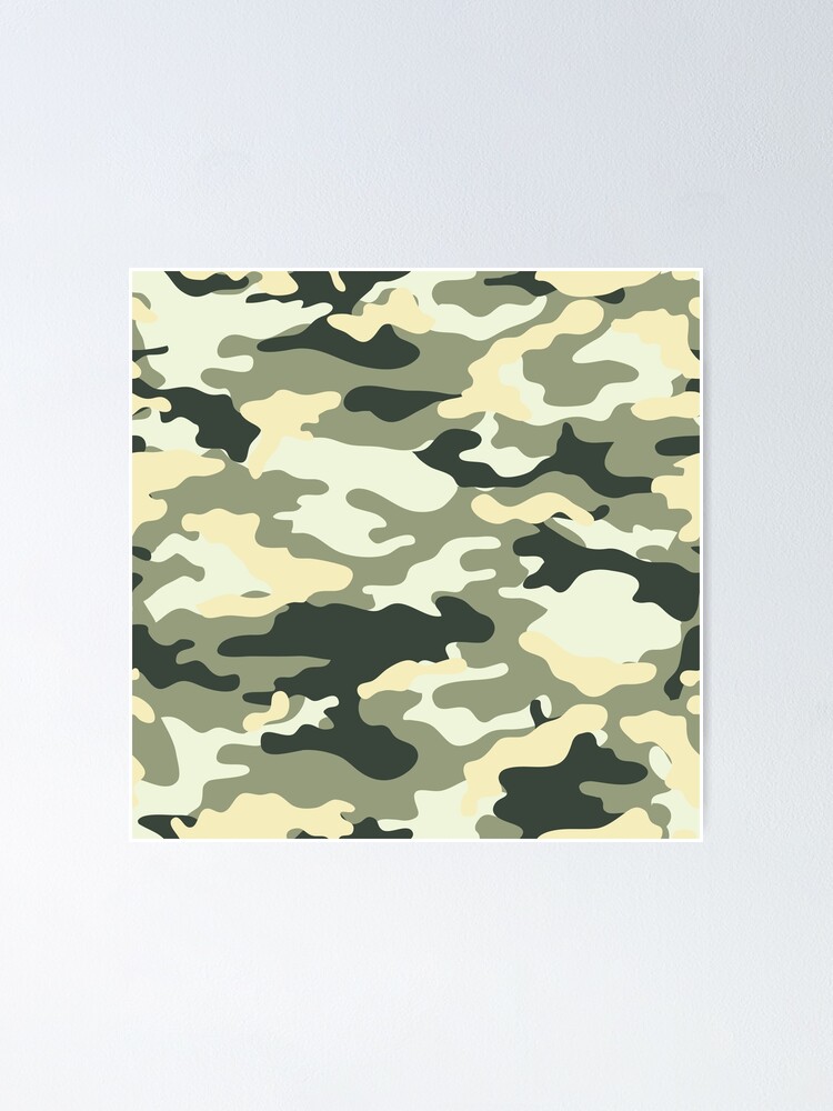 Old Urban Camo Poster By Theothershore Redbubble