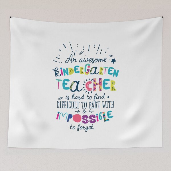 Item preview, An Awesome Kindergarten Teacher Gift Idea - Impossible to forget designed and sold by betternotes.