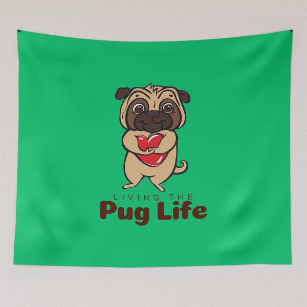 Item preview, Living The Pug Life Gift designed and sold by Checivinicius.