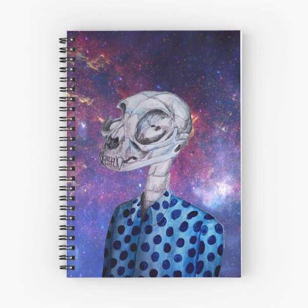 Item preview, cat skull in space  designed and sold by ArtJoy.