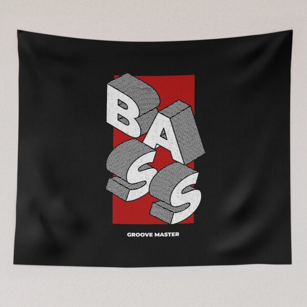 Item preview, BASS. Groove Master. 3D Lettering. Bass Player designed and sold by GuitarSwitch.