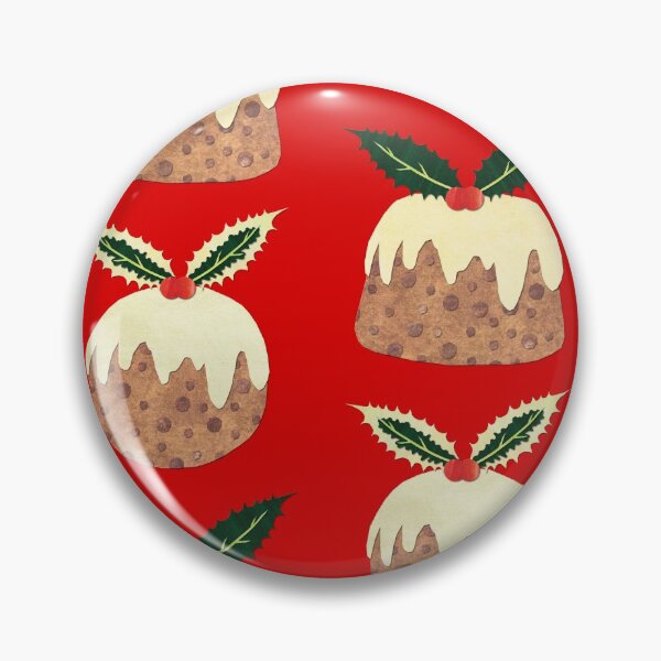Item preview, Christmas Puds (Red) designed and sold by Ben Doney.