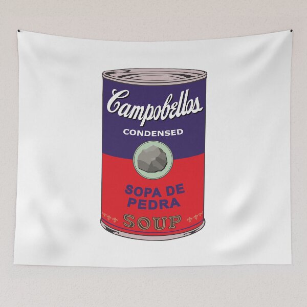 Item preview, Sopas brasileñas Andy Warhol - Sopa de Pedras designed and sold by Groenendijk.
