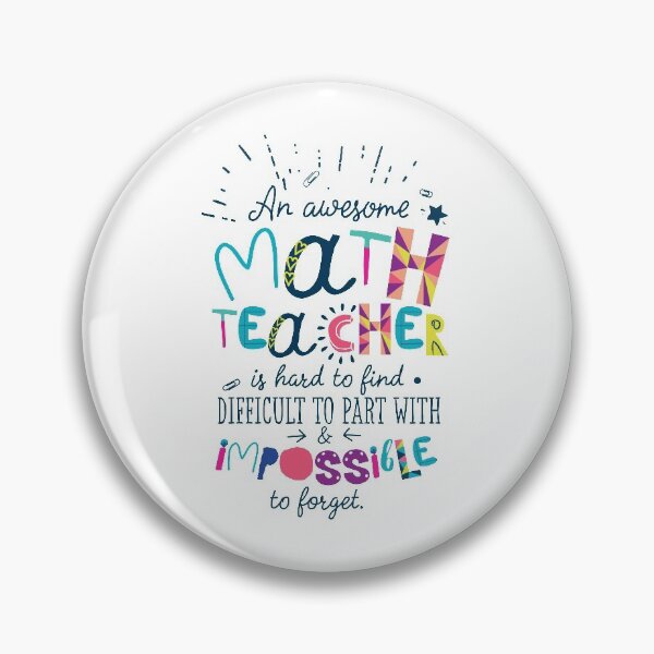 Artikelvorschau, An Awesome Math Teacher Gift Idea - Impossible to forget entworfen und verkauft von betternotes.