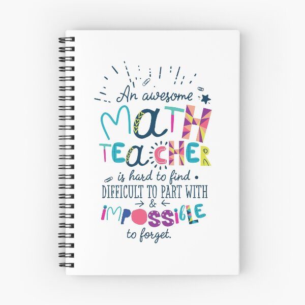 Item preview, An Awesome Math Teacher Gift Idea - Impossible to forget designed and sold by betternotes.